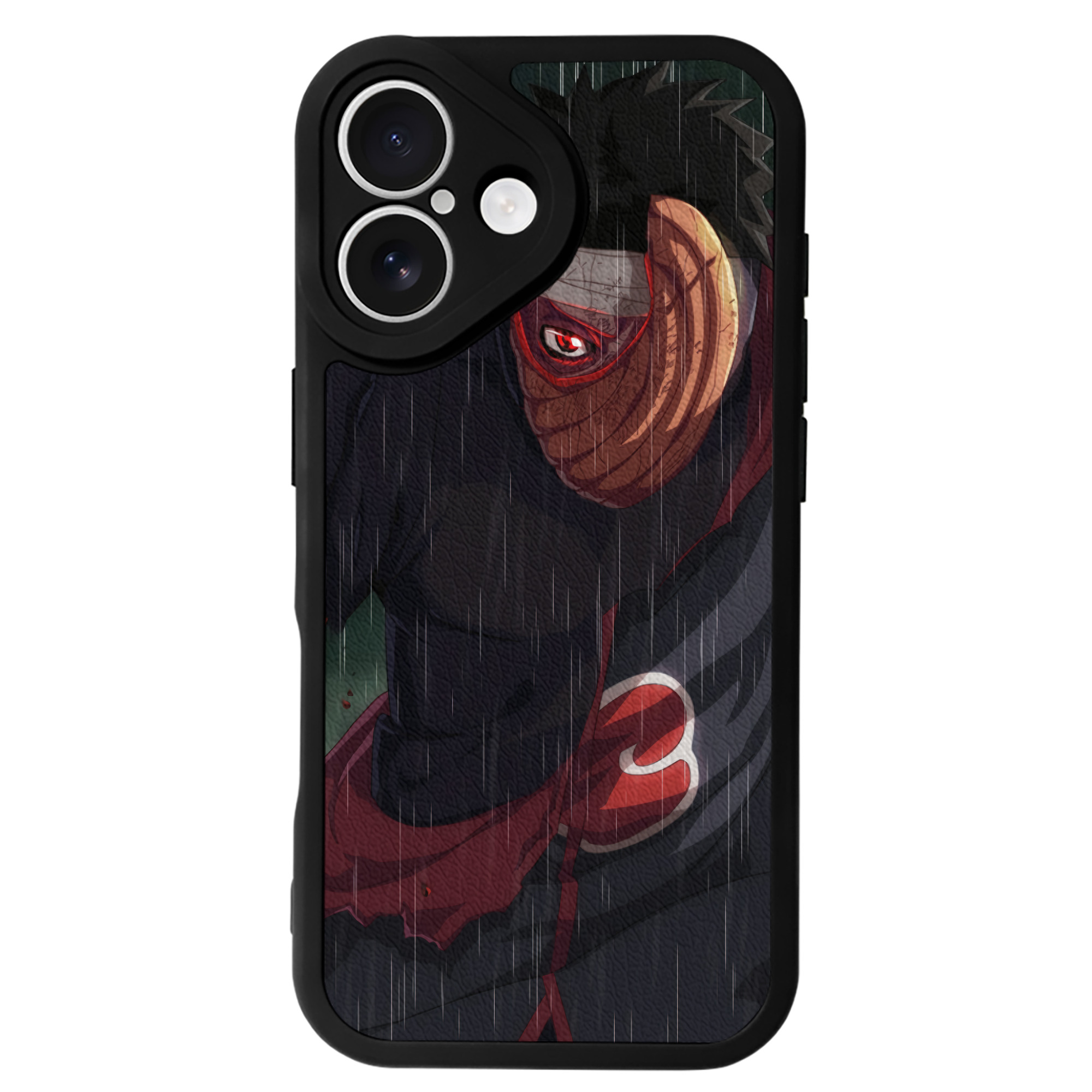 （画像用） NARUTO -ナルト- NARUTO -ナルト- 疾風伝 【iPhone 16シリーズ対応】シリコンスマホケース（レザー調） 材質：シリコン
